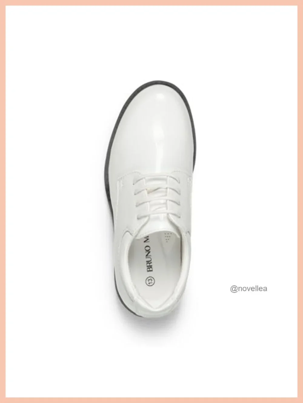 Boys Oxford Dress Shoes, Faux Leather & PU, Chunky Sole, Lace-Up
